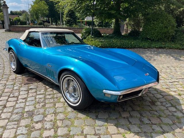 corvette c3, Auto's, Chevrolet, Achterwielaandrijving, Cabriolet, Blauw, Particulier