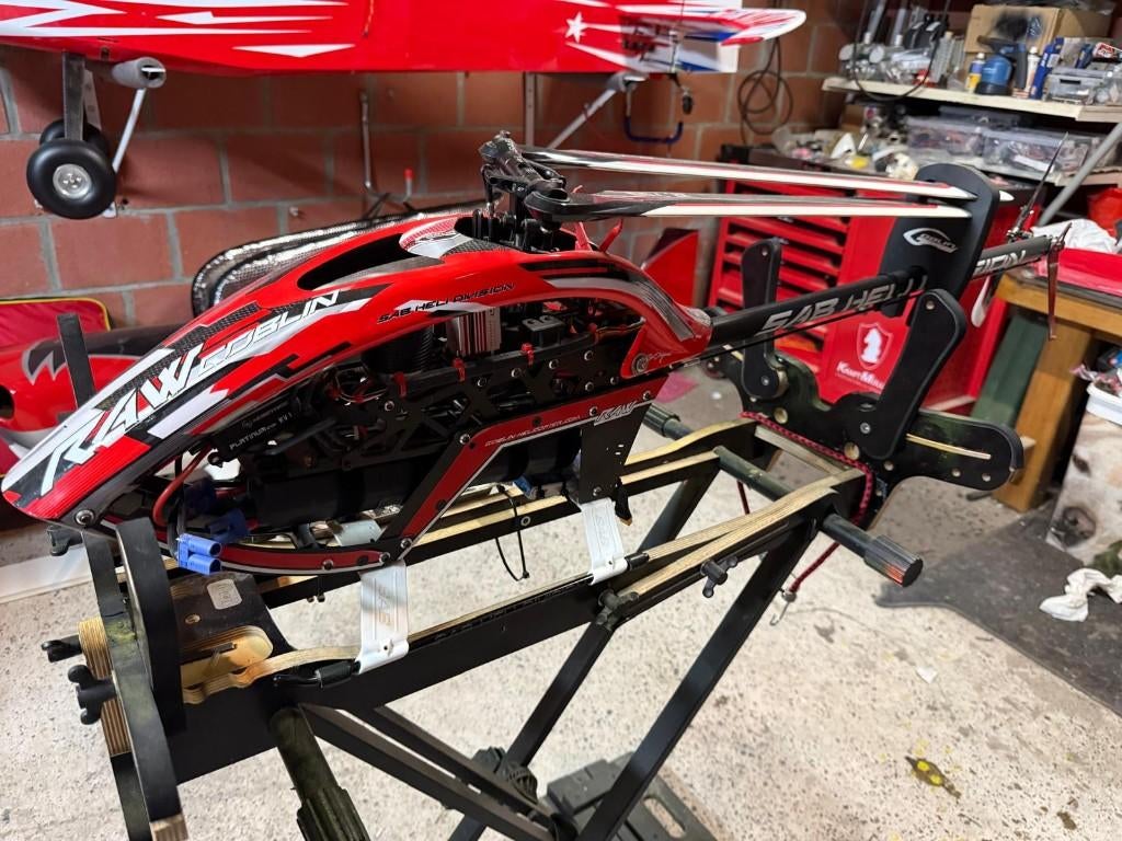 Goblin raw piuma, Hobby en Vrije tijd, Overige merken, 1:144 tot 1:200, Helikopter, Ophalen of Verzenden