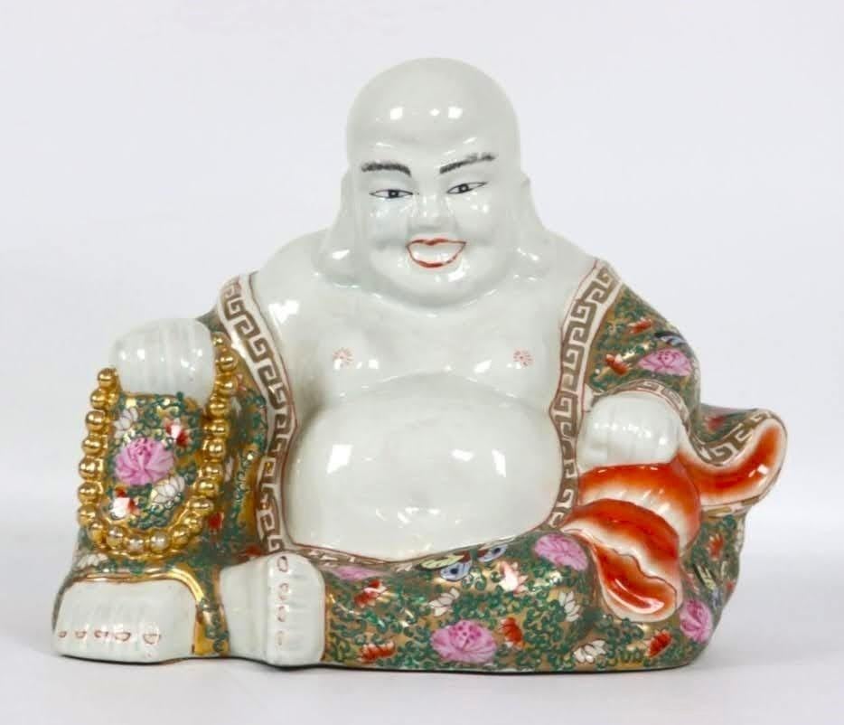 Bouddha en porcelaine., Antiquités & Art, Enlèvement ou Envoi