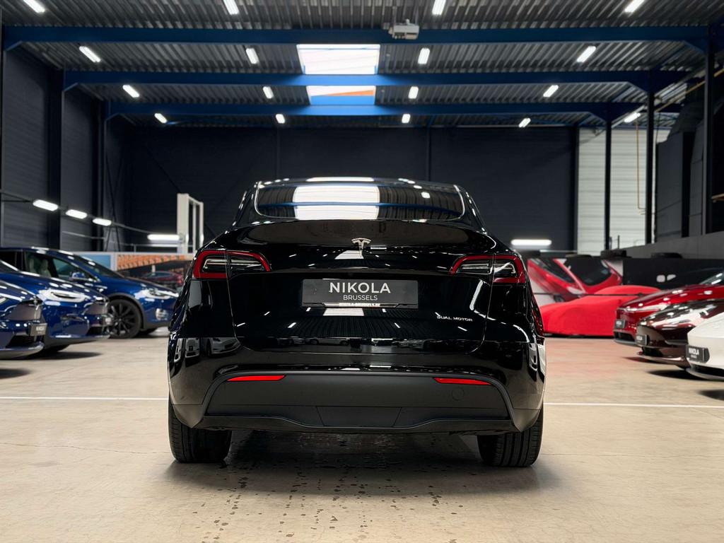 Tesla Model Y LONG RANGE - ALL WHEEL DRIVE - HIGHWAY AUTOPIL, Auto's, Zwart, Zwart, 5 zetels, USB