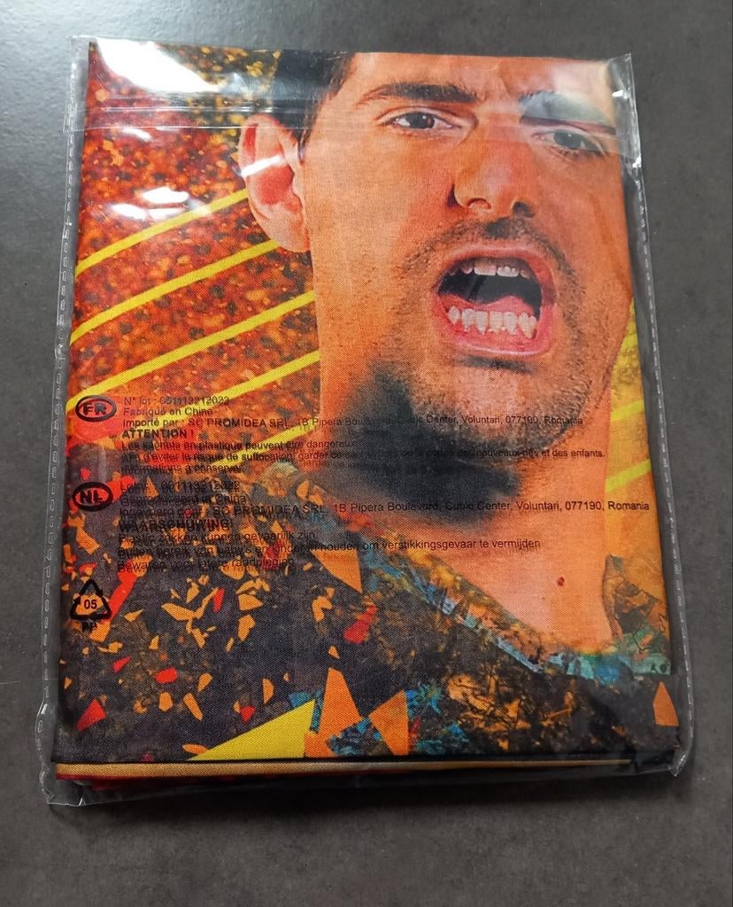 Nouveau drapeau - 👹 - Thibaut Courtois - textile -> 2€, Enlèvement, Neuf, Affiche, Image ou Autocollant