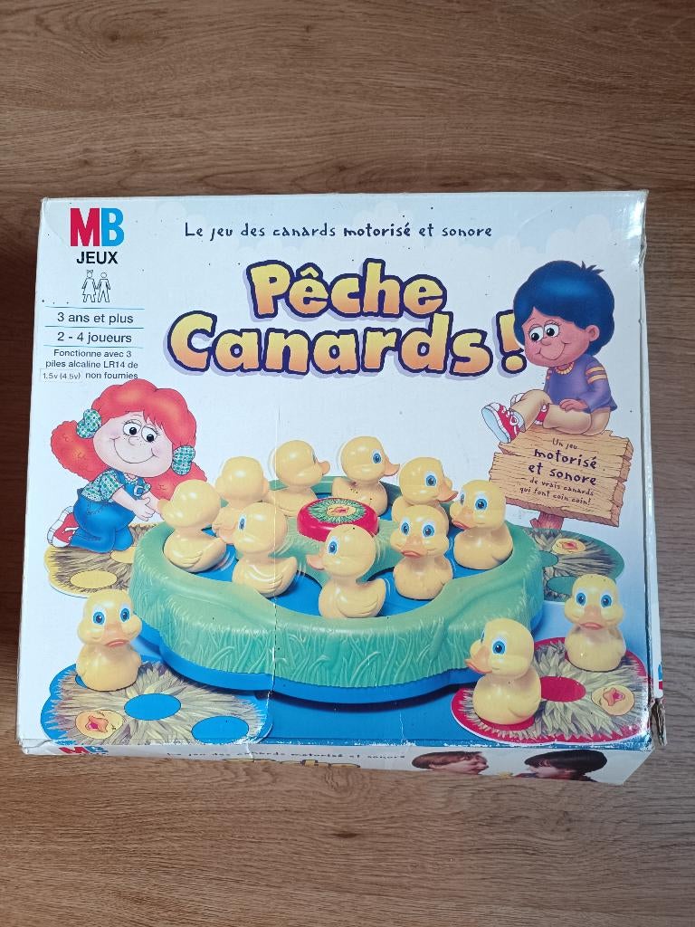 jeu de société "la pêche aux canards", Trois ou quatre joueurs, Enlèvement, Comme neuf