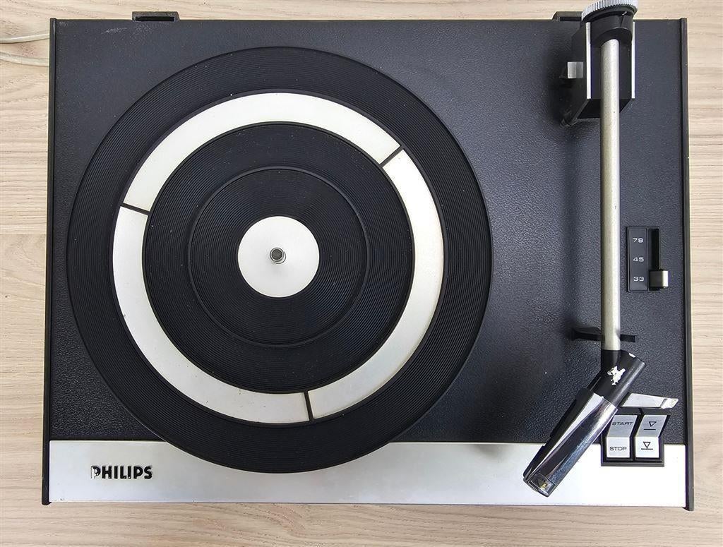 Philips 22GA105 platenspeler uit 1971, Enlèvement ou Envoi, Utilisé, Tourne-disque, Philips