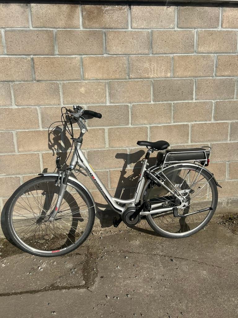 Elektrische fiets oxford met middenmotor “120 km bereik”, Fietsen en Brommers, Elektrische fietsen, Ophalen, Zo goed als nieuw