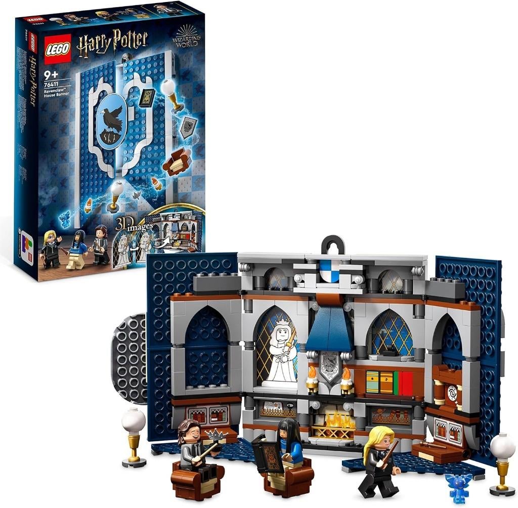 Neuf - Lego Le blason de la maison Serdaigle (76411), Neuf, Lego, Ensemble complet, Harry Potter