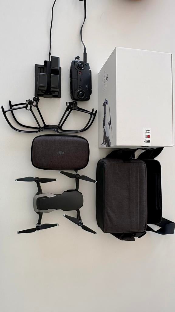 DJI Mavic Air combo set, TV, Hi-fi & Vidéo, Drones, Enlèvement ou Envoi, Comme neuf, DJI