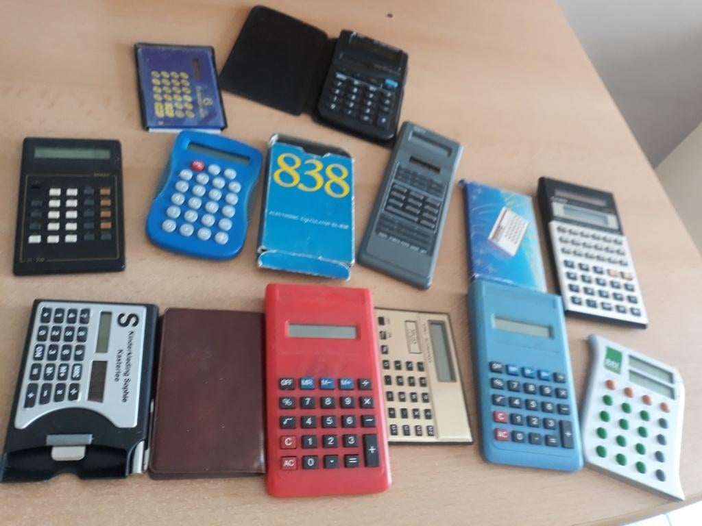 rekenmachine uit te kiezen, Ophalen of Verzenden