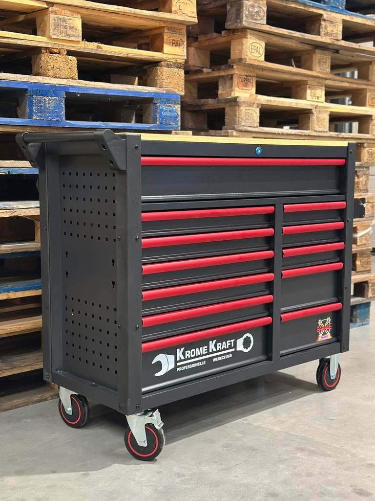 XXL Gereedschapskar 12 Laden LEEG + GRATIS AUTOKRUIPER, Enlèvement, Neuf