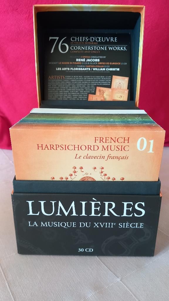 CD BOX 30 STUKS, Cd's en Dvd's, Cd's | Verzamelalbums, Ophalen, Zo goed als nieuw, Klassiek