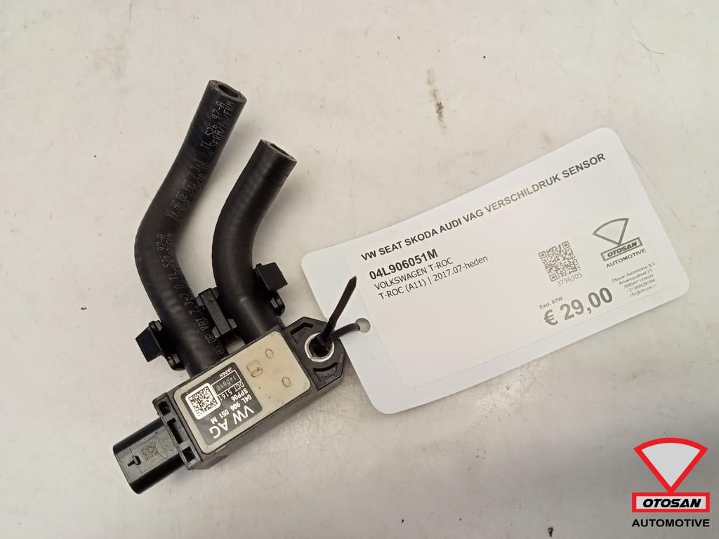 VW Seat Skoda Audi VAG Verschildruk Sensor 04L906051M, Gebruikt, Volkswagen, Volkswagen AG, Vw@volkswagen.de