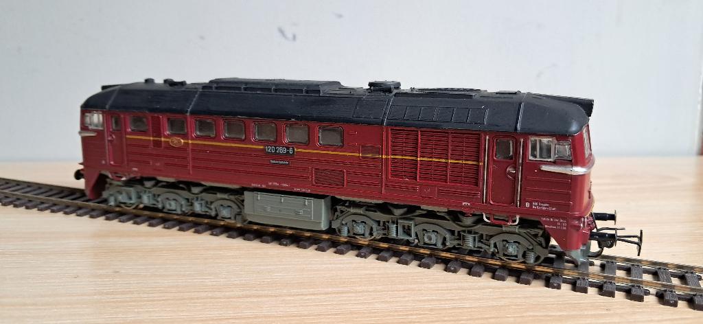 BR120 locomotief, Gebruikt, Analoog, Gelijkstroom, Locomotief