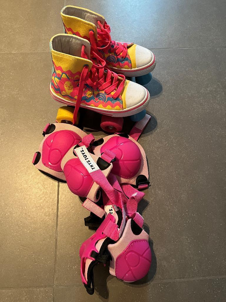 Rolschaatsen maat 32/33, Enfants & Bébés, Jouets | Extérieur | Patins à roulettes, Utilisé, Enfants, Enlèvement ou Envoi