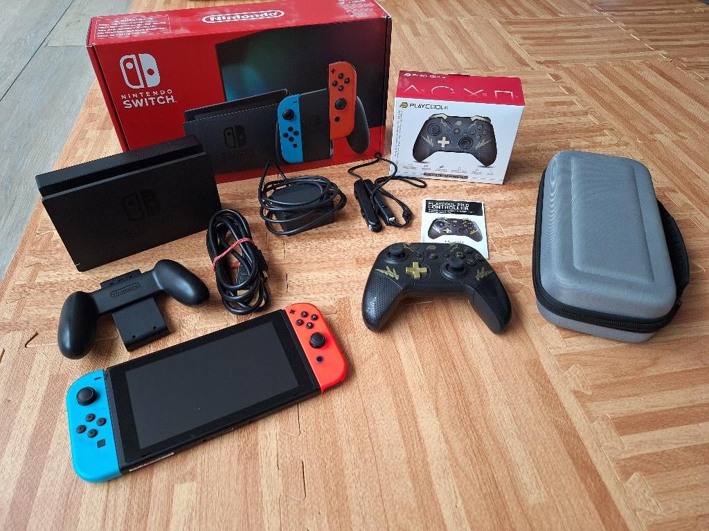 Nintendo switch 1, Games en Spelcomputers, Spelcomputers | Nintendo Switch, Met games, Ophalen of Verzenden, Zo goed als nieuw