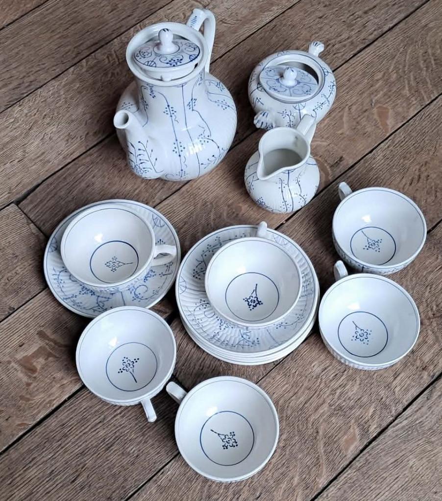 Service café / thé Boch Keramis Copenhague – La Louvière, Ophalen