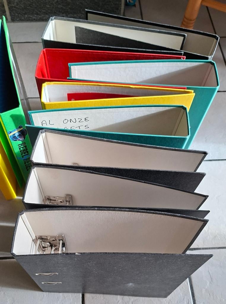 Gratis kaften klasseurs ringmappen, Ophalen, Gebruikt