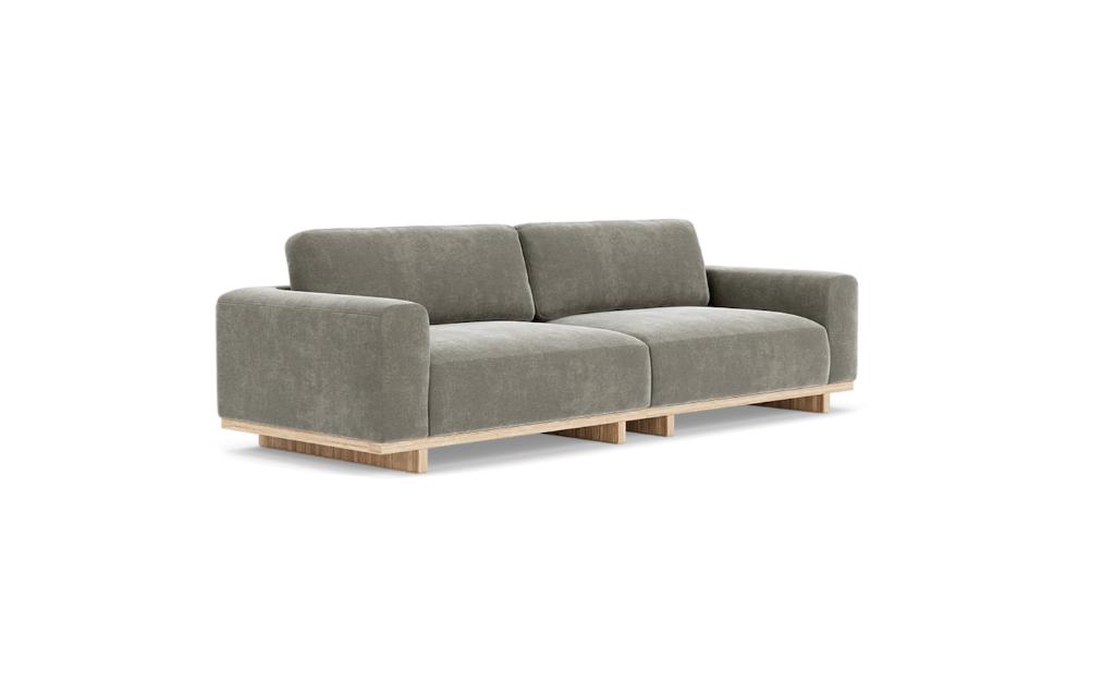 Sofa Aya - Planet Grey Green à vendre!, Scandinavisch / Japandi, 250 à 300 cm, Banc droit, Enlèvement