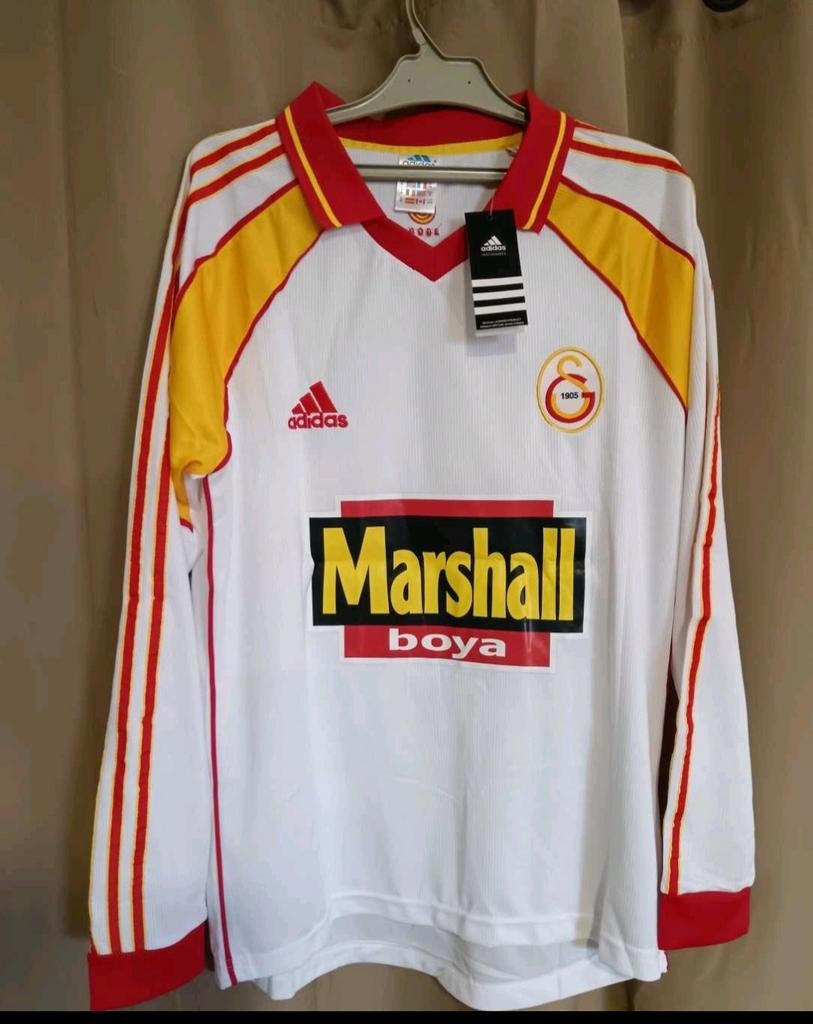 Galatasaray Hakan Sukur Voetbal Uitshirt Origineel 1999, Verzenden