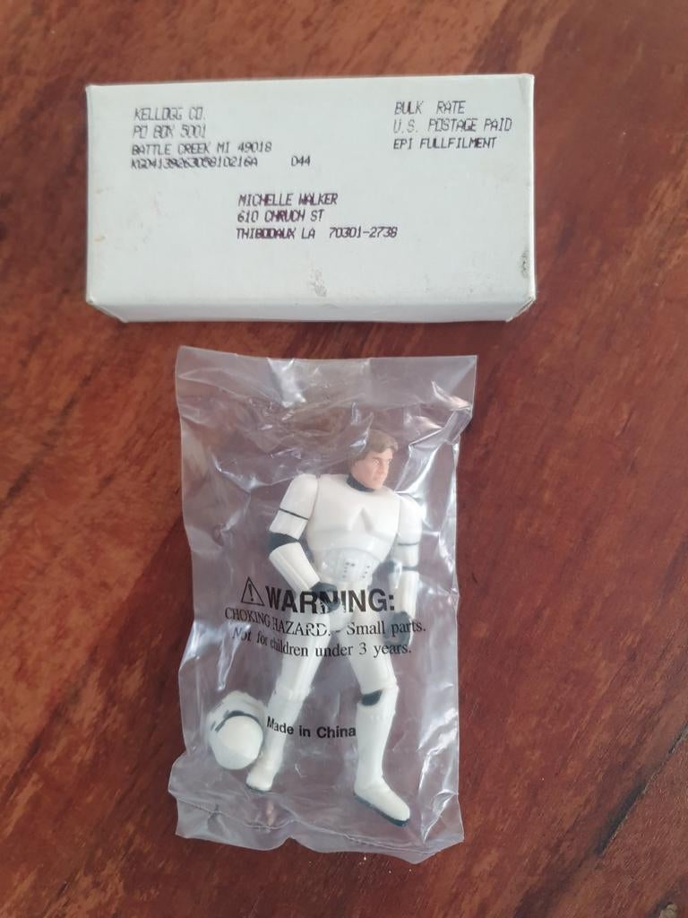 Star Wars Vintage Mail Away Han Solo Stormtrooper Disguise, Ophalen of Verzenden