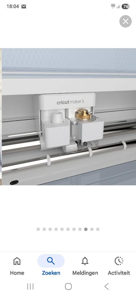 Cricut maker 3, Hobby en Vrije tijd, Knutselen, Ophalen, Zo goed als nieuw, Cricut