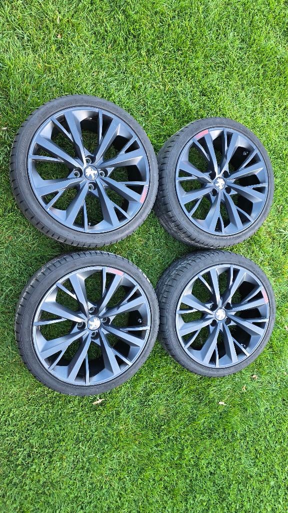 Peugeot 208 GTi BPS-velgen, Auto-onderdelen, Banden en Velgen, Velg(en), Zomerbanden, 18 inch, 205 mm, Personenwagen, Gereviseerd