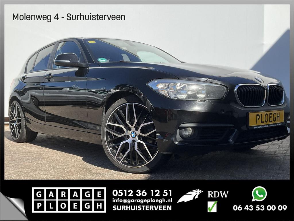 BMW 118 1-serie 118i Executive Stoelverwarming AudioNavi Par, Auto's, BMW, 1 Reeks, Zwart, Bedrijf, 0 g/km