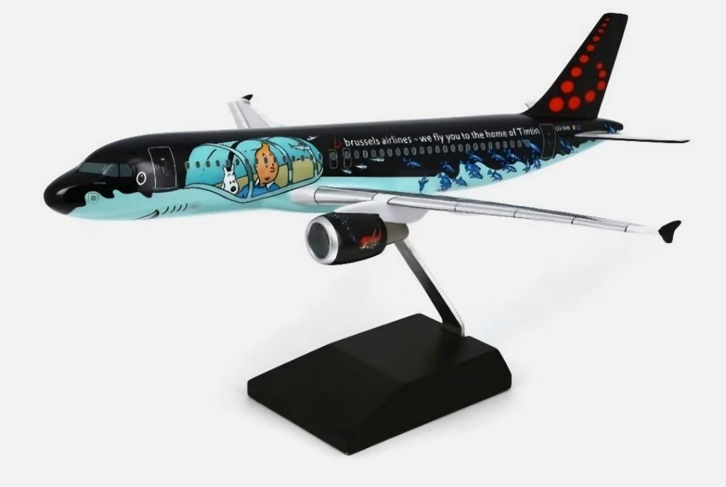 Avion tintin, Autres marques, 1:200 ou moins, Comme neuf, Enlèvement