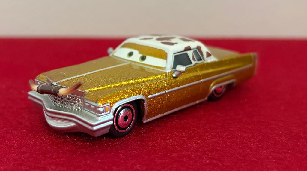 DISNEY CARS Tex Dinoco Diecast 1:55, Ophalen of Verzenden, Zo goed als nieuw, Auto