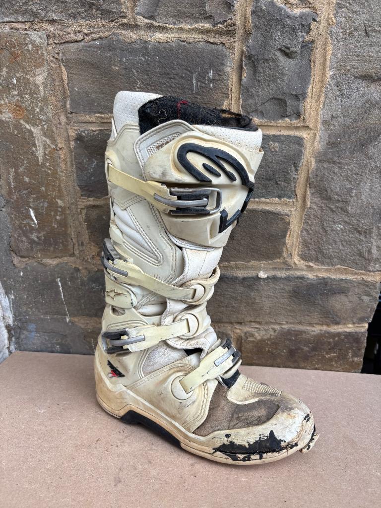 Alpinestar tech 7 witte laarzen, Dames, Alpinestars, Tweedehands, Ophalen
