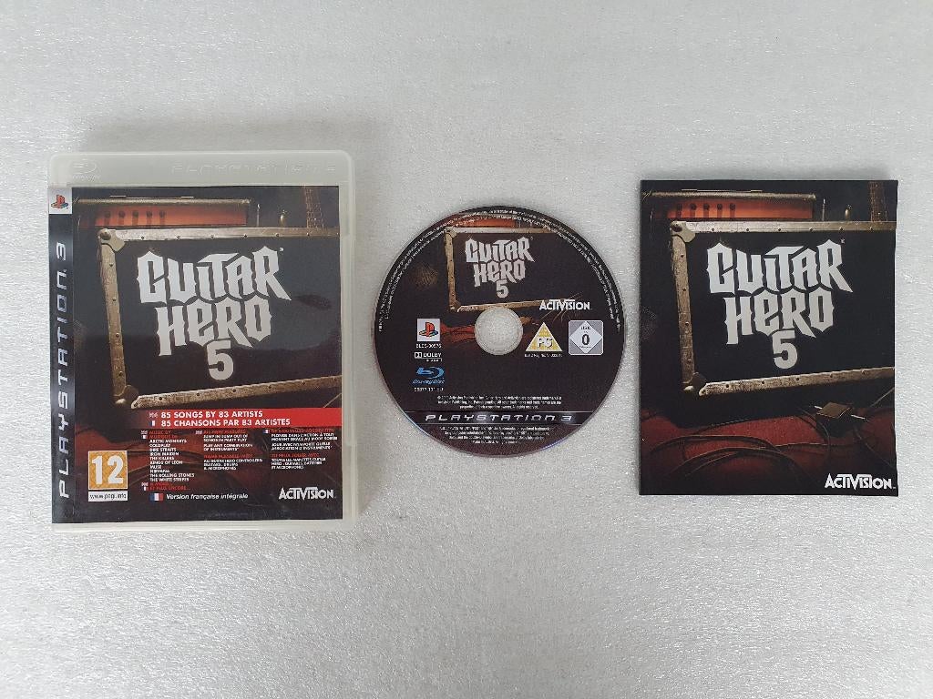 PS3: Guitar Hero 5, Enlèvement ou Envoi, Utilisé