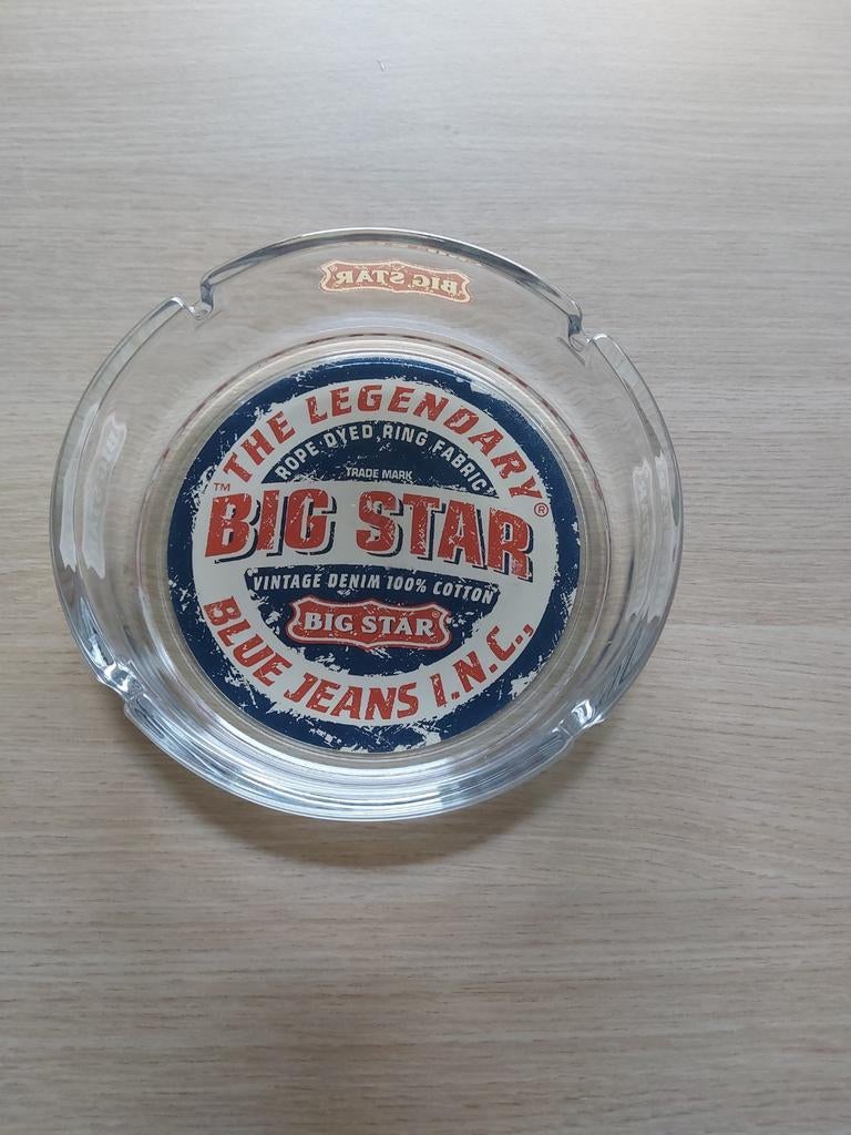Grote retro asbak big star, Ophalen of Verzenden, Zo goed als nieuw, Asbak