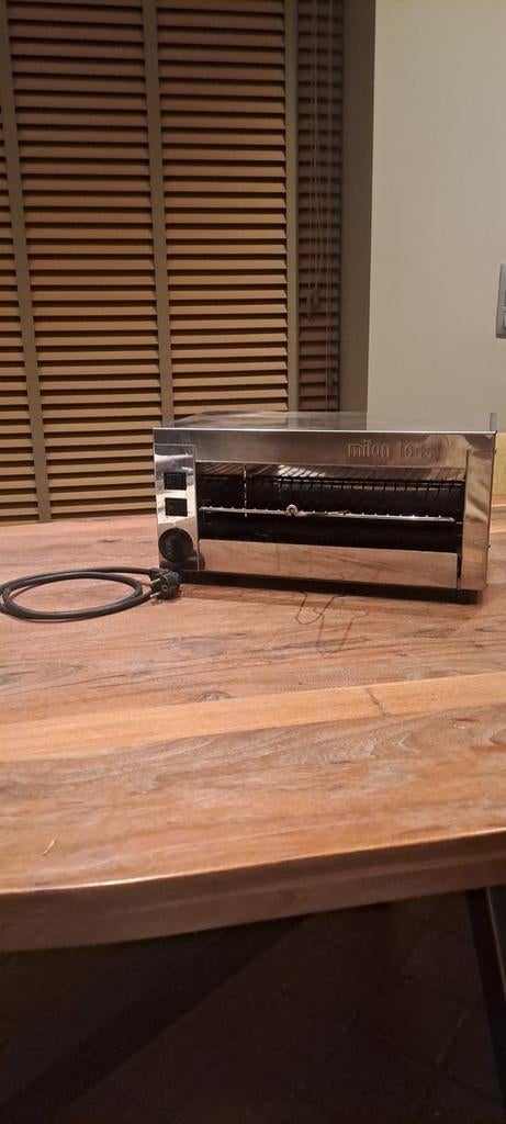 milan toast toaster, Ophalen of Verzenden, Gebruikt, Inox Meubilair