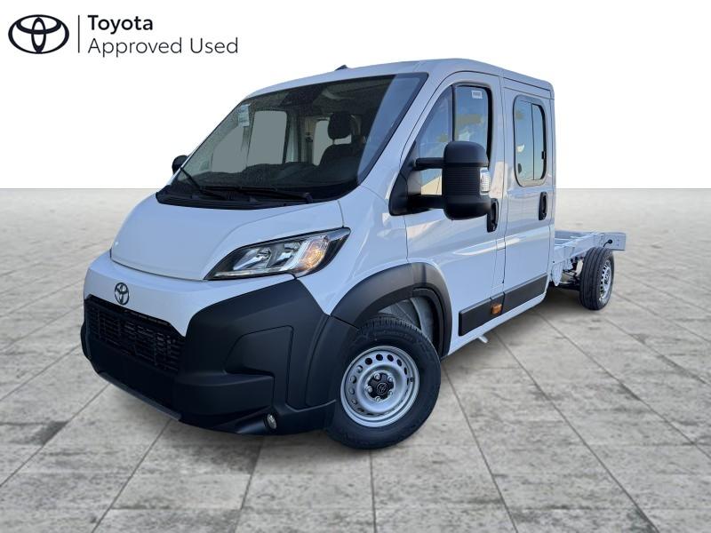 Toyota ProAce Max Chassis Crew Cab L3H1 2.2 Diesel 180pk AT, Auto's, Automaat, ProAce, 180 pk, Wit