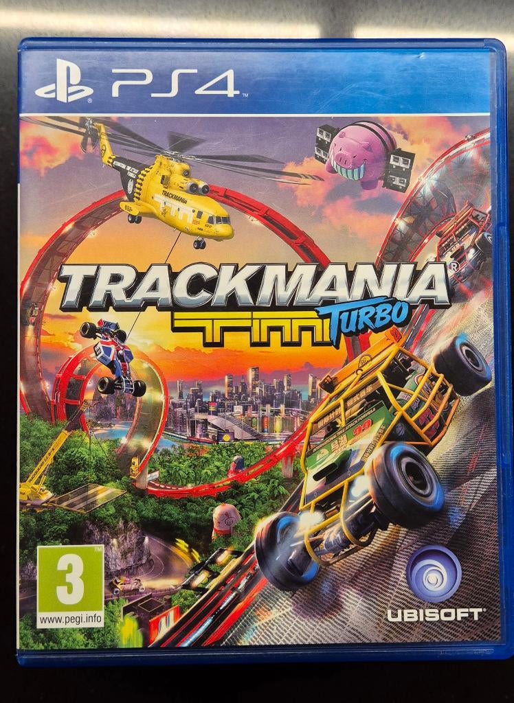 Trackmania ps4, Gebruikt, Overige genres, Ophalen of Verzenden, 3 spelers of meer