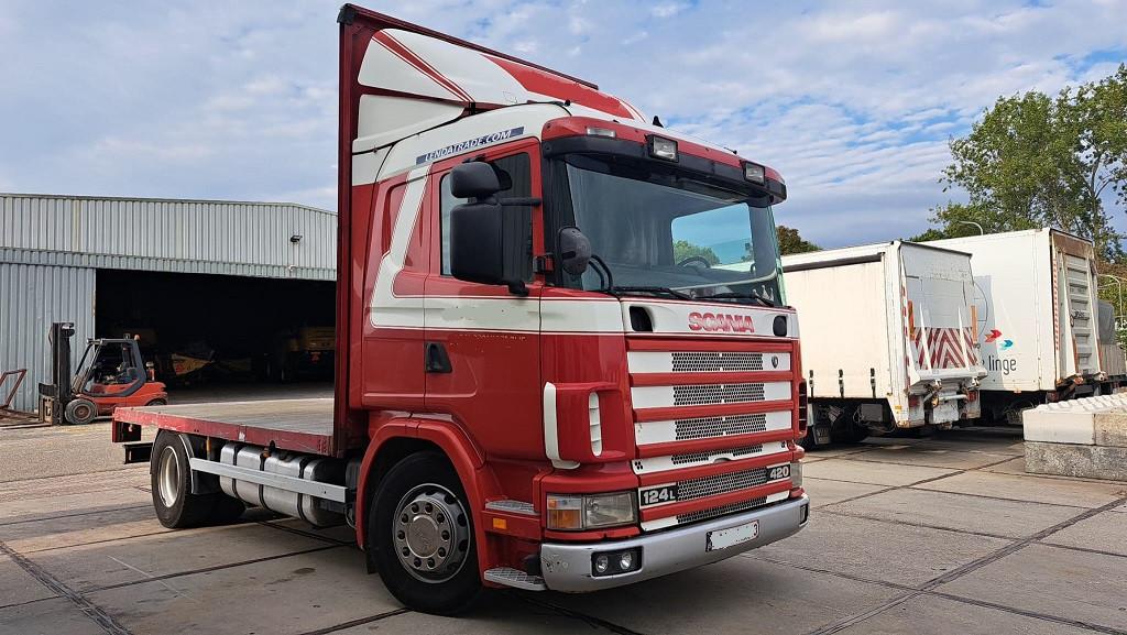 Scania 124L420 * 3 x pédales * Suspension Pneumatique *, Autos, Achat, 2 places, 2 portes, Automatique