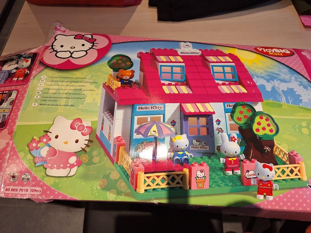 *Hello Kitty huis, Kinderen en Baby's, Ophalen, Gebruikt