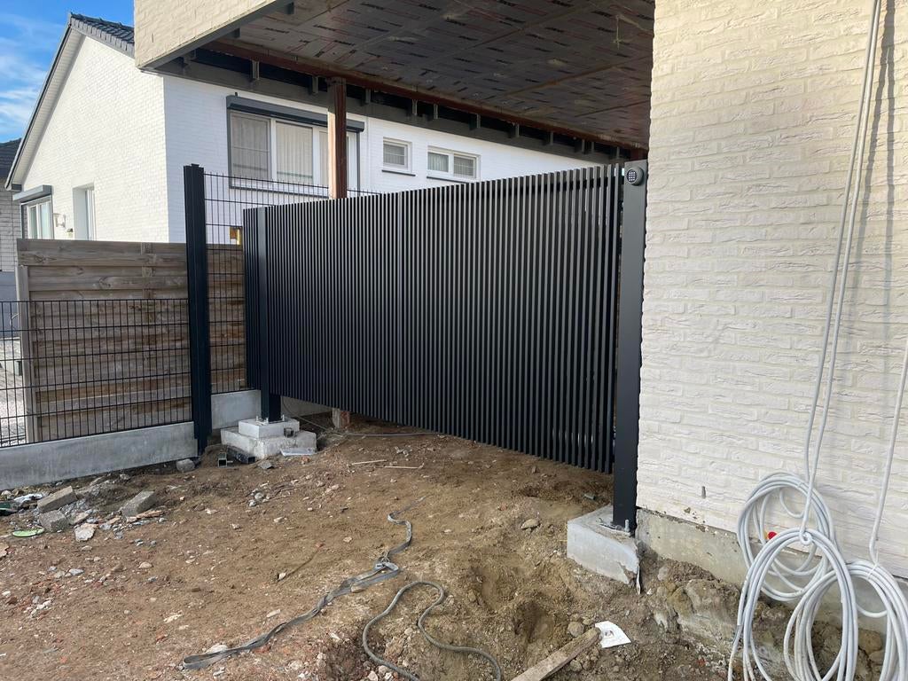 Poorten hekwerken omheining, Tuin en Terras, Schuttingen, Ophalen, Zo goed als nieuw