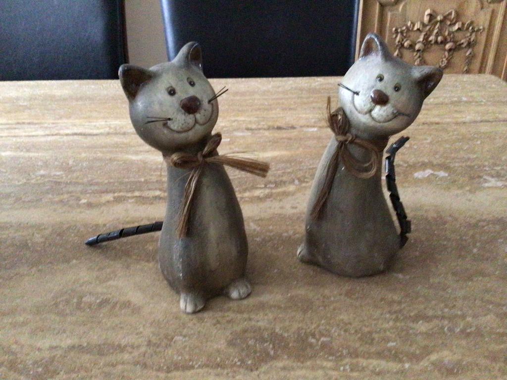 Katten in keramiek, Ophalen, Zo goed als nieuw