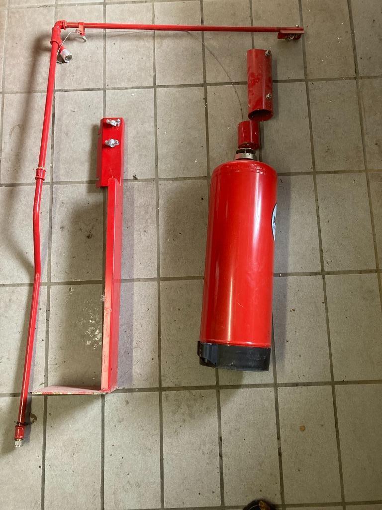 Extincteur à poudre automatique avec luminaire à impact, Enlèvement, Utilisé, Élément