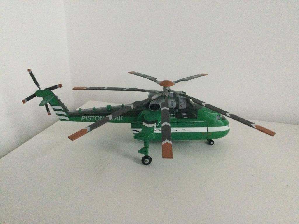 Hélicoptère Piston Peak : Disney Store, Enlèvement