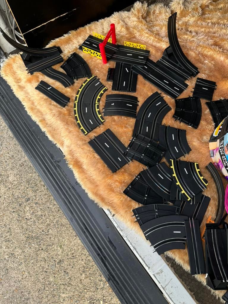 Treinbaan of racebaan, Ophalen, Zo goed als nieuw, Racebaan