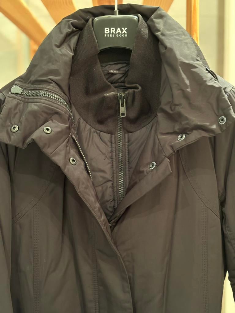 Veste double noire de la marque IKKS (38)., Enlèvement, Comme neuf, Taille 38/40 (M), Noir