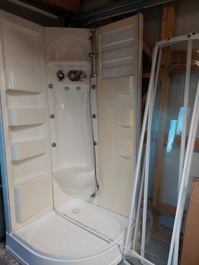 Cabine de douche d'angle, Enlèvement