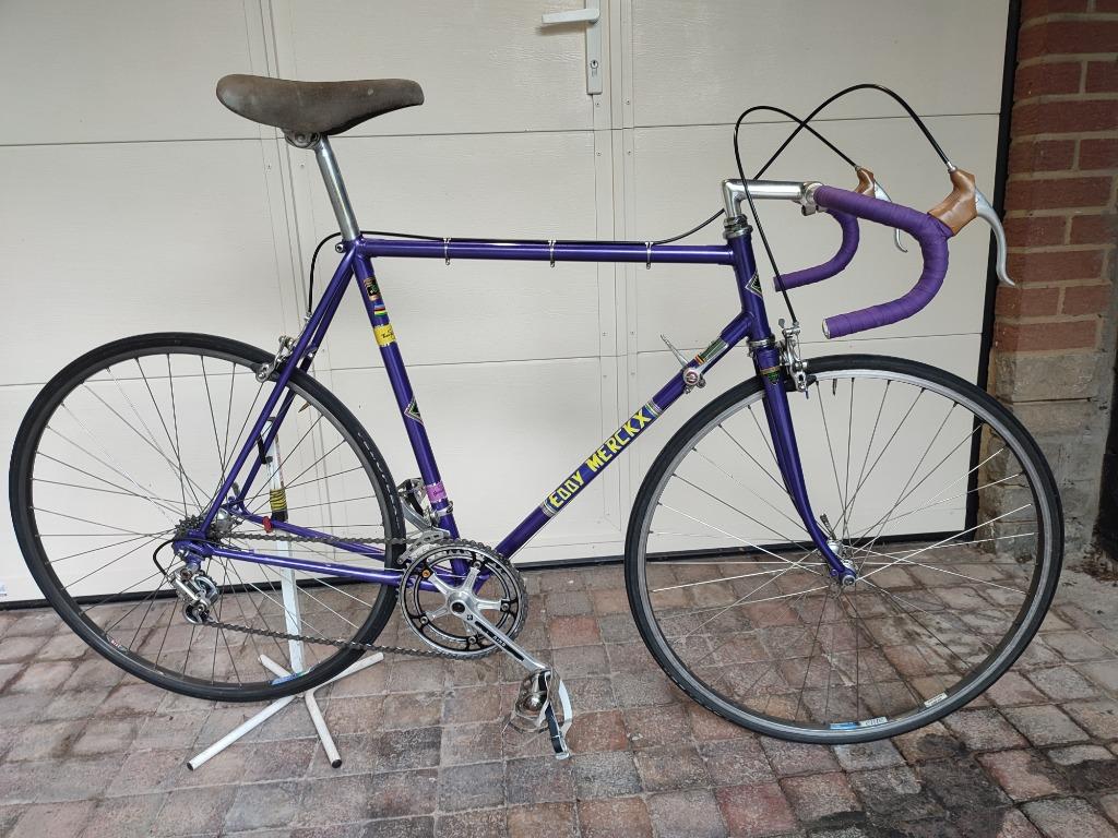 Vélo Eddy merckx kessel, Vélos & Vélomoteurs, Autres marques, Moins de 10 vitesses, Enlèvement, 53 à 57 cm
