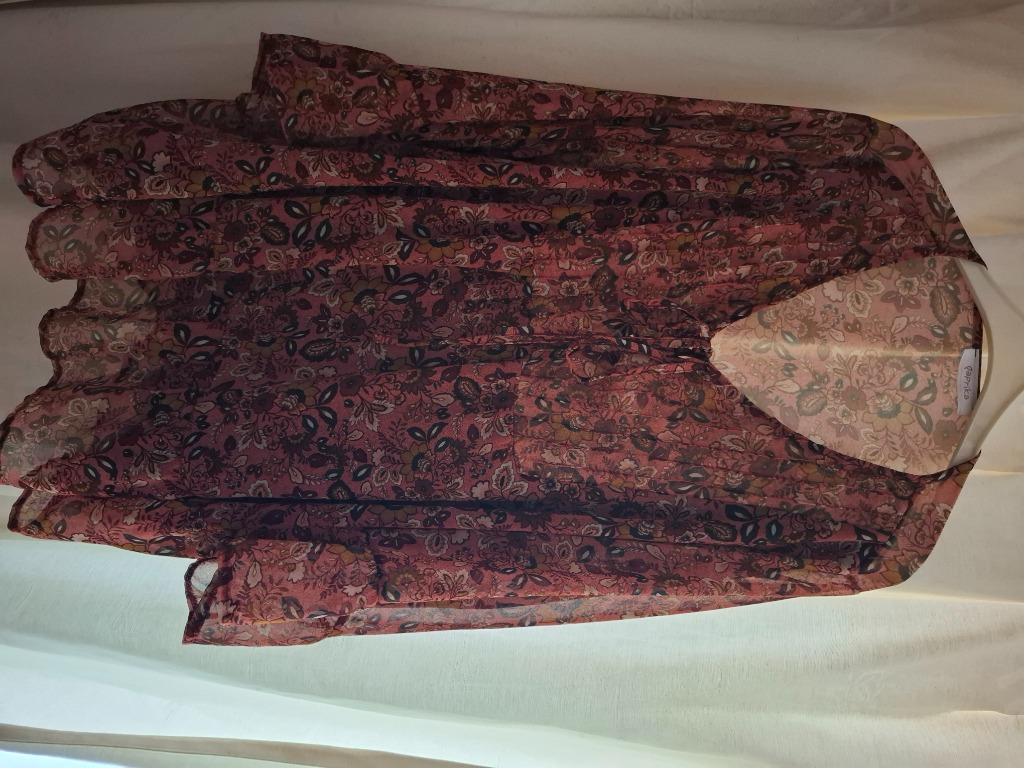 blouse paprika: xl of maat 52, Kleding | Dames, Grote Maten, Paprika, Ophalen of Verzenden, Gedragen, Blouse of Tuniek