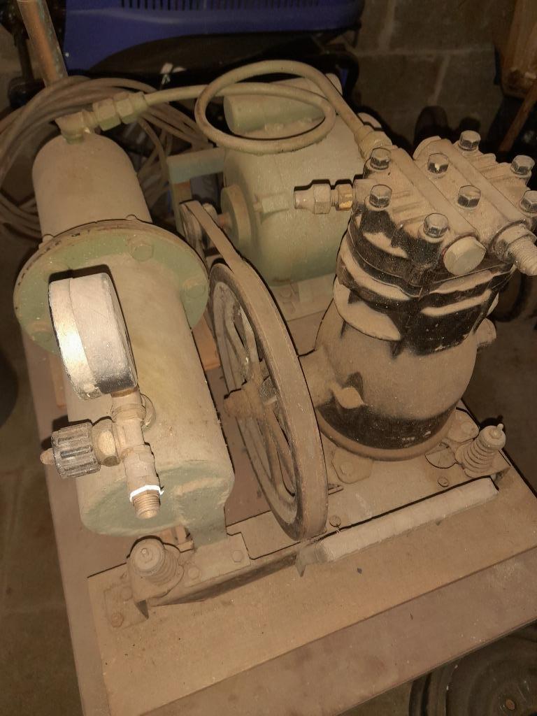 oude compressor, Ophalen, Gebruikt