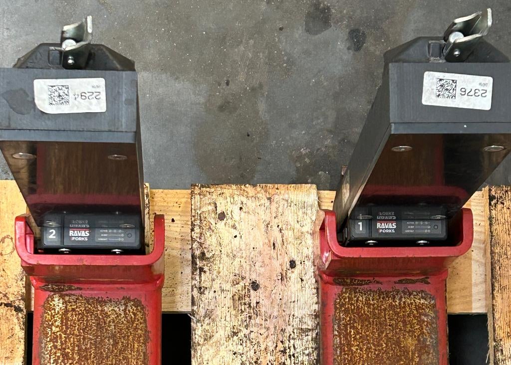 VETTER heftruckvorken met RAVA iFORK weegsysteem, Ophalen, Ravas, Elektrisch, Voorzetapparatuur