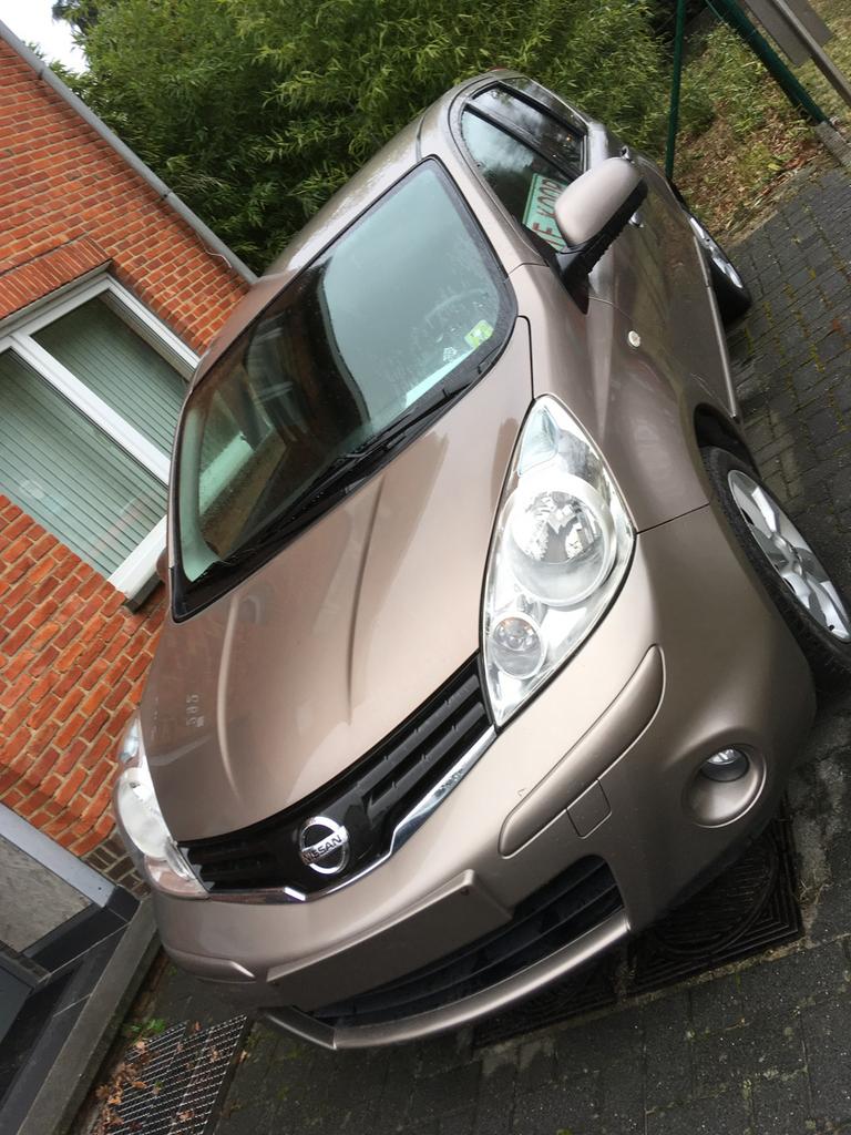 Nissan note 1.5dci 90pk euro5 2012, Auto's, Nissan, Voorwielaandrijving, Euro 5, Zwart, 4 cilinders