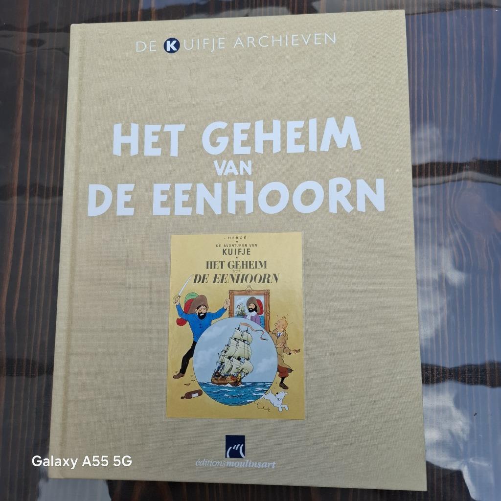 Kuifje het geheim van de eenhoorn, Eén stripboek, Ophalen of Verzenden, Zo goed als nieuw, Herge