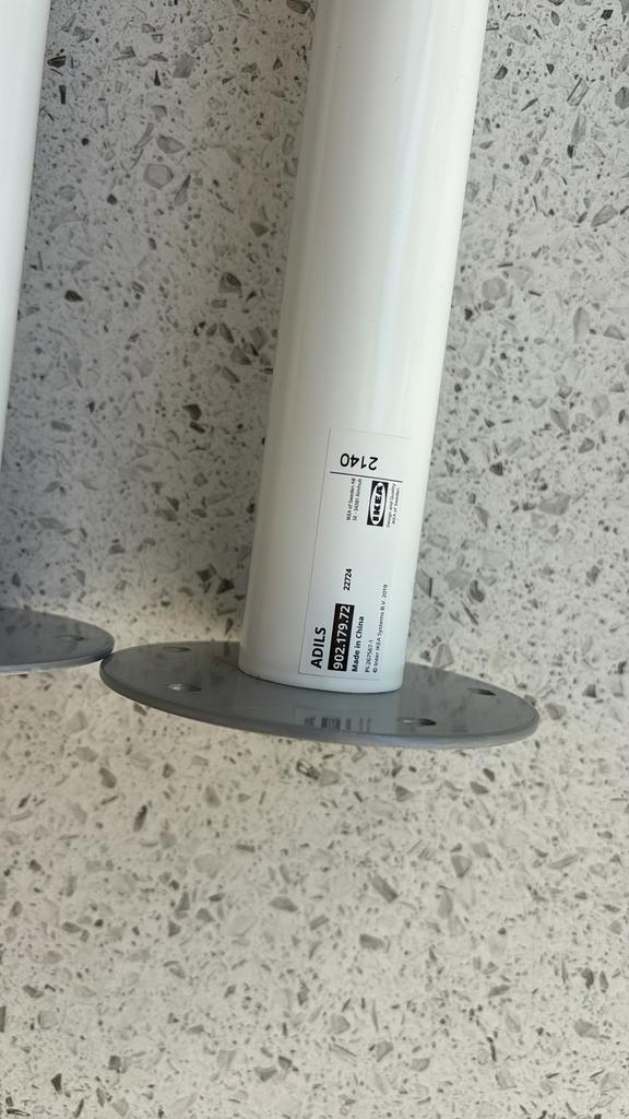 Tafelpoot ikea 2 stuks, Enlèvement, Pied de table