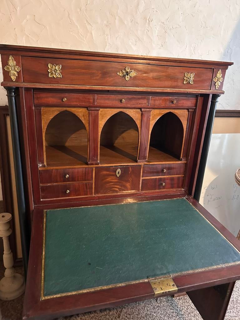 Commode secrétaire ancien acajou, Maison & Meubles, Armoires | Commodes, Enlèvement